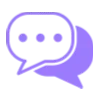 💜 Эмодзи «Буквы, иконки, сердечки» для Telegram