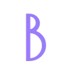 💜 Эмодзи «Буквы, иконки, сердечки» для Telegram