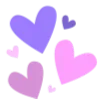 💜 Эмодзи «Буквы, иконки, сердечки» для Telegram