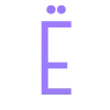 💜 Эмодзи «Буквы, иконки, сердечки» для Telegram
