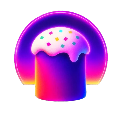 🫥 Стикер «Kulichi AI» для Telegram