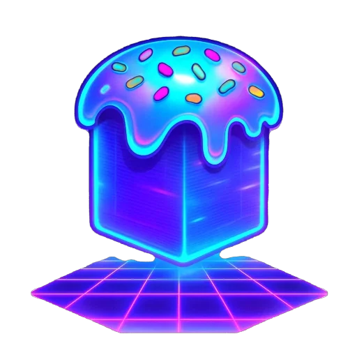 🫥 Стикер «Kulichi AI» для Telegram