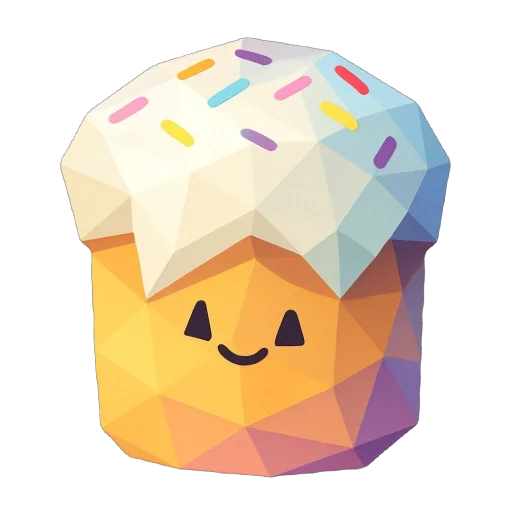 🫥 Стикер «Kulichi AI» для Telegram