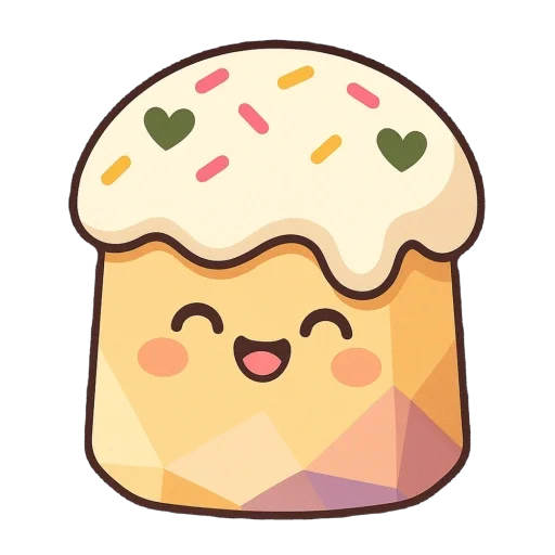 🫥 Стикер «Kulichi AI» для Telegram