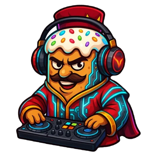 🫥 Стикер «Kulichi AI» для Telegram