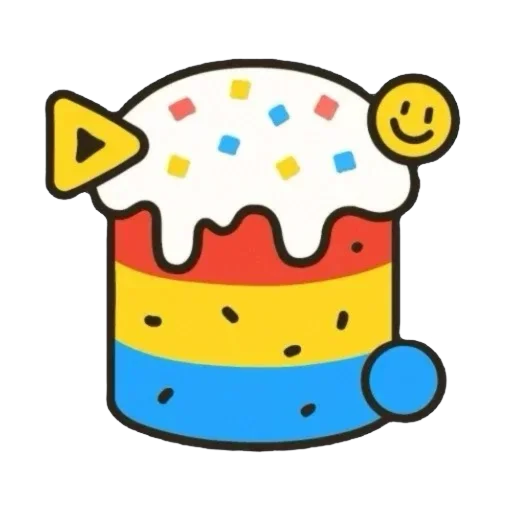🫥 Стикер «Kulichi AI» для Telegram