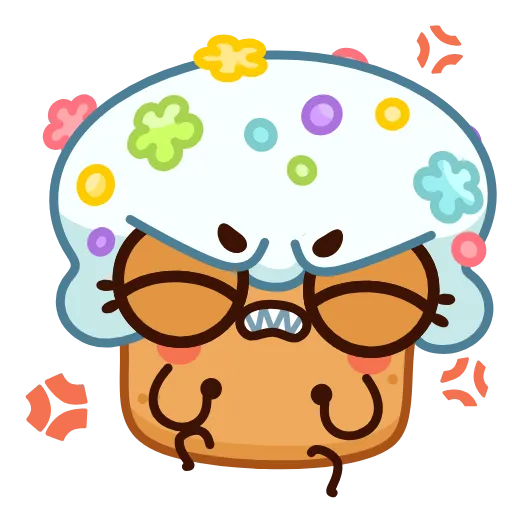 😡 Эмодзи «Kulichik -» для Telegram