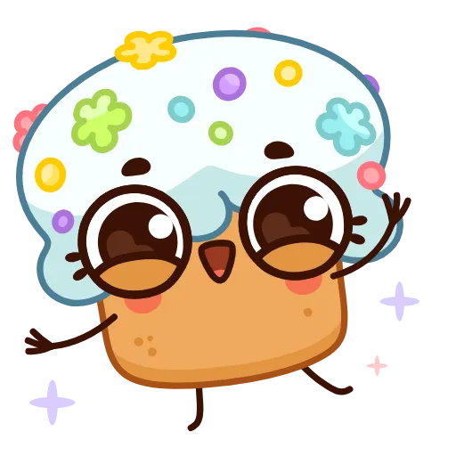 👋 Эмодзи «Kulichik -» для Telegram