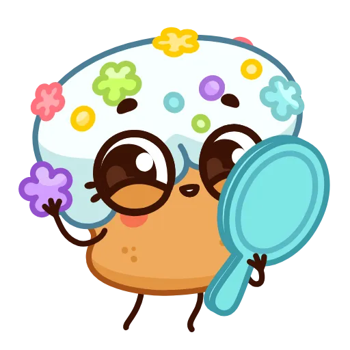 🪞 Эмодзи «Kulichik -» для Telegram