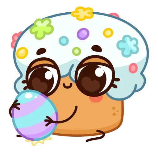 🥚 Эмодзи «Kulichik -» для Telegram