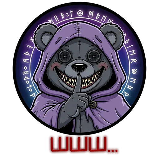 🤫 Стикер «Культ» для Telegram