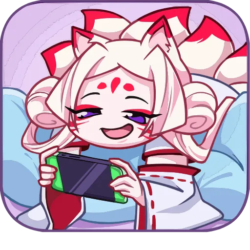 🤩 Эмодзи «Старшая Жрица Кумико» для Telegram