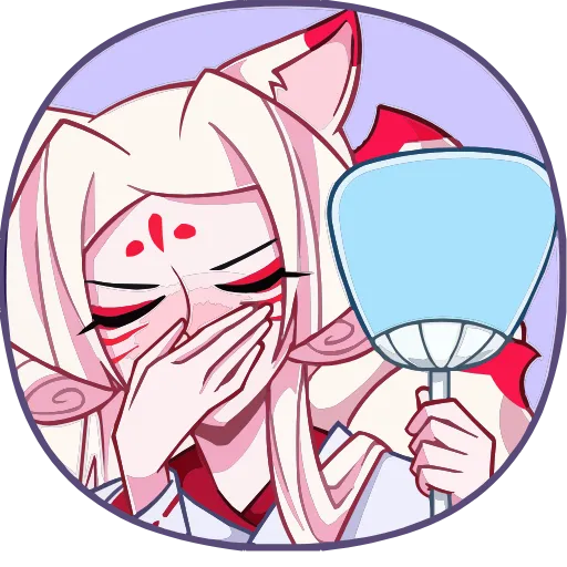 🤩 Эмодзи «Старшая Жрица Кумико» для Telegram