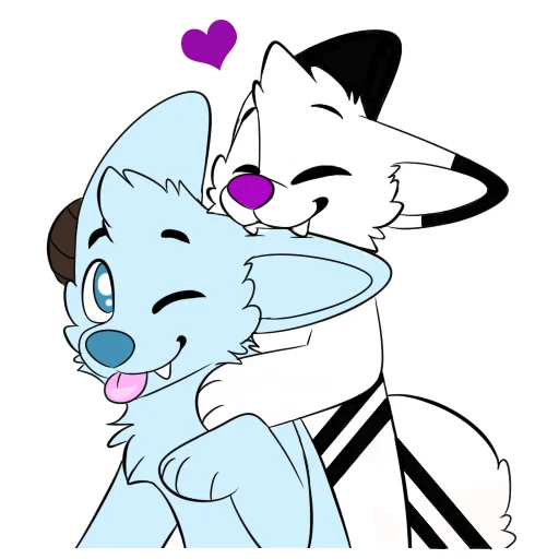 💜 Стикер «Kuro» для Telegram