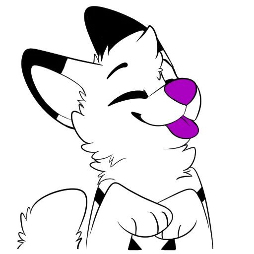 😝 Стикер «Kuro» для Telegram