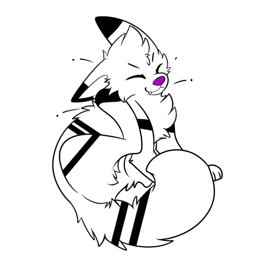 😋 Стикер «Kuro» для Telegram