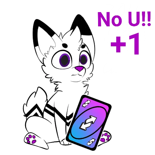 🔄 Стикер «Kuro» для Telegram