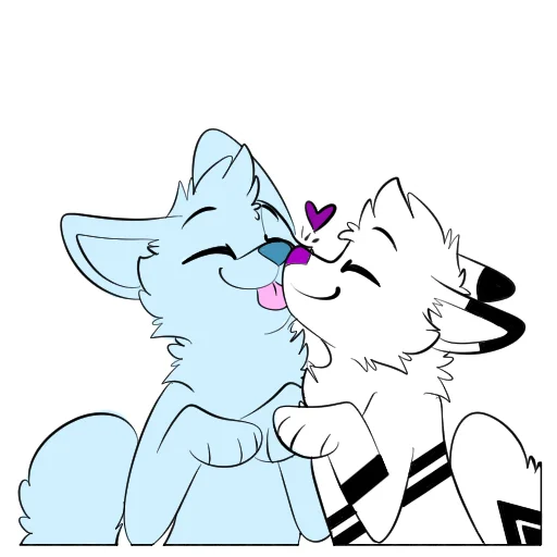 💜 Стикер «Kuro» для Telegram