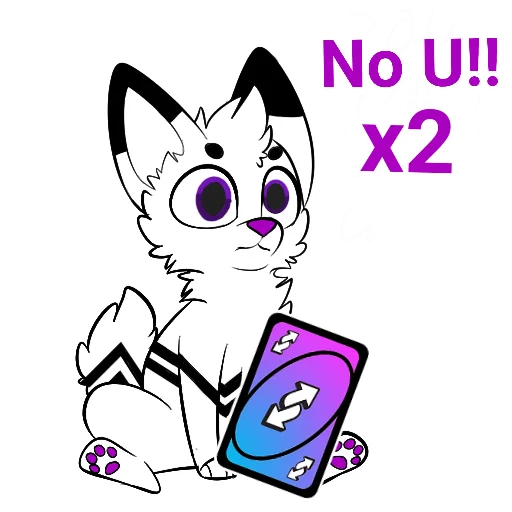 🔄 Стикер «Kuro» для Telegram