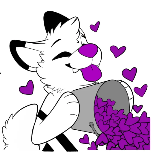 💜 Стикер «Kuro» для Telegram