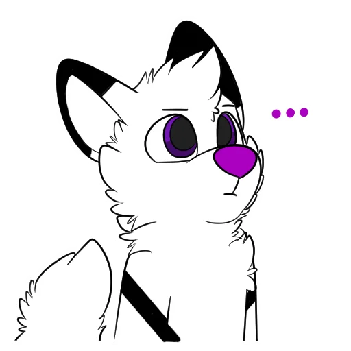 🤨 Стикер «Kuro» для Telegram