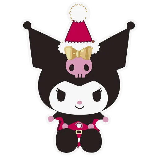🤗 Эмодзи «Kuromi Xmas ×» для Telegram