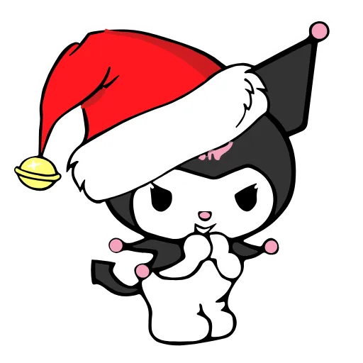 😊 Эмодзи «Kuromi Xmas ×» для Telegram