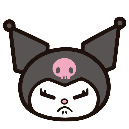 😣 Эмодзи «Kuromi» для Telegram