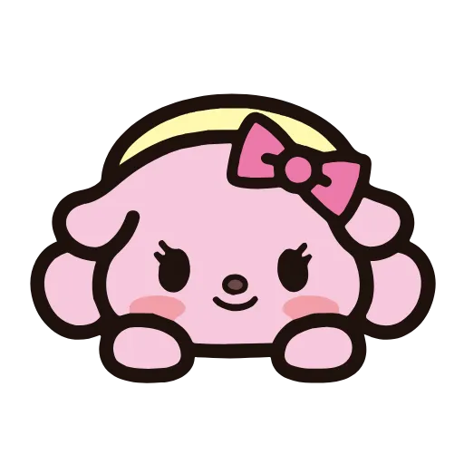 🛌 Стикер «Kuromi» для Telegram