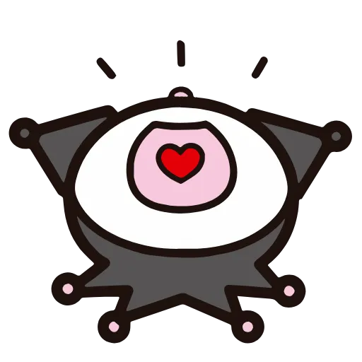 🥰 Стикер «Kuromi» для Telegram