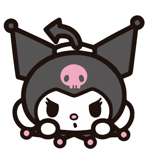 🛌 Стикер «Kuromi» для Telegram