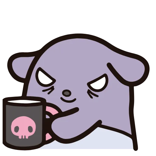 ☕️ Стикер «Kuromi» для Telegram