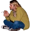 🚬 Эмодзи «Kurt Cobain Png» для Telegram