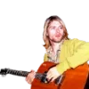 🤨 Эмодзи «Kurt Cobain Png» для Telegram