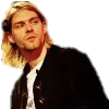 😐 Эмодзи «Kurt Cobain Png» для Telegram