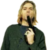 🔫 Эмодзи «Kurt Cobain Png» для Telegram