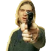 🔫 Эмодзи «Kurt Cobain Png» для Telegram