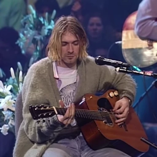 🎸 Стикер «Kurt Cobain» для Telegram