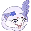 😛 Эмодзи «Кусалочка» для Telegram