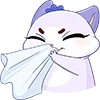 🤧 Эмодзи «Кусалочка» для Telegram