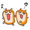 🎶 Эмодзи «Hamsters» для Telegram