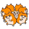 🐹 Эмодзи «Hamsters» для Telegram