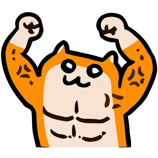 💪 Эмодзи «🤪 Hamsters» для Telegram