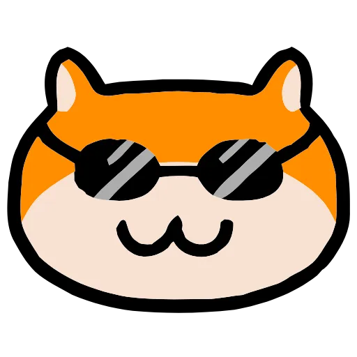 😎 Эмодзи «🤪 Hamsters» для Telegram