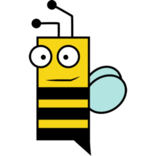 🐝 Стикер «Квадротные Square animals» для Telegram