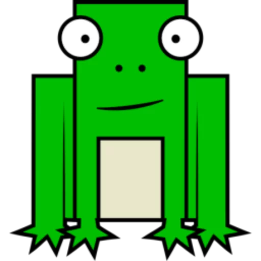 🐸 Стикер «Квадротные Square animals» для Telegram