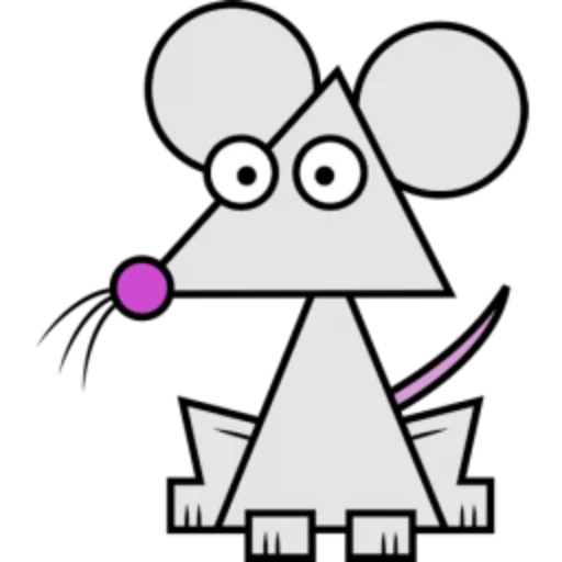 🐭 Стикер «Квадротные Square animals» для Telegram