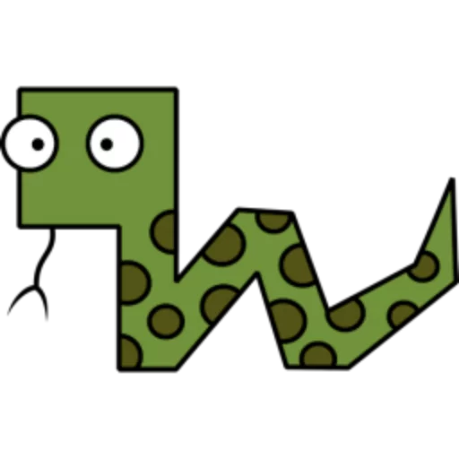 🐍 Стикер «Квадротные Square animals» для Telegram
