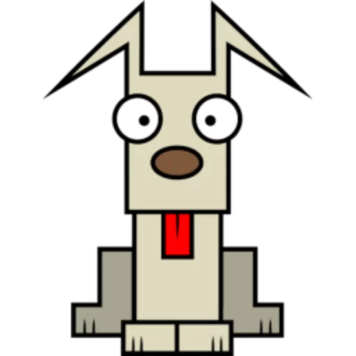 🐕 Стикер «Квадротные Square animals» для Telegram