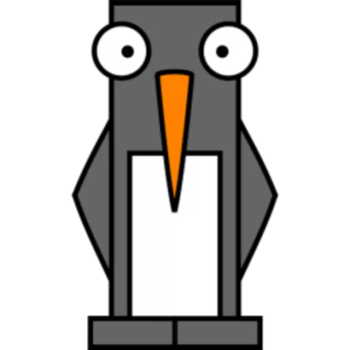 🐧 Стикер «Квадротные Square animals» для Telegram